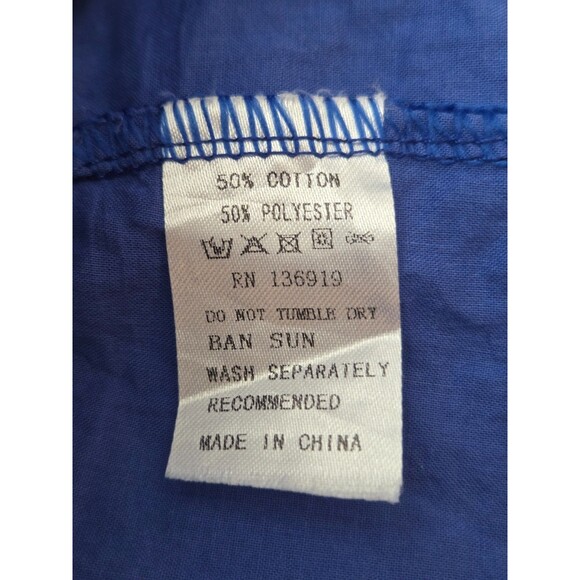 Trish Scully Child Delphine Dress Party Formal Gown Girls Sz 7 Royal Blue Hi-Lo - Picture 8 of 8